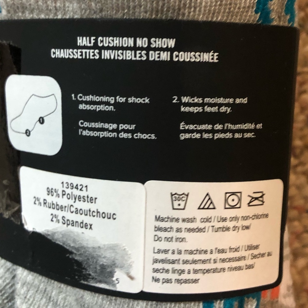 🆕 Converse Half Cushion Socks 6 Pack - Picture 8 of 8